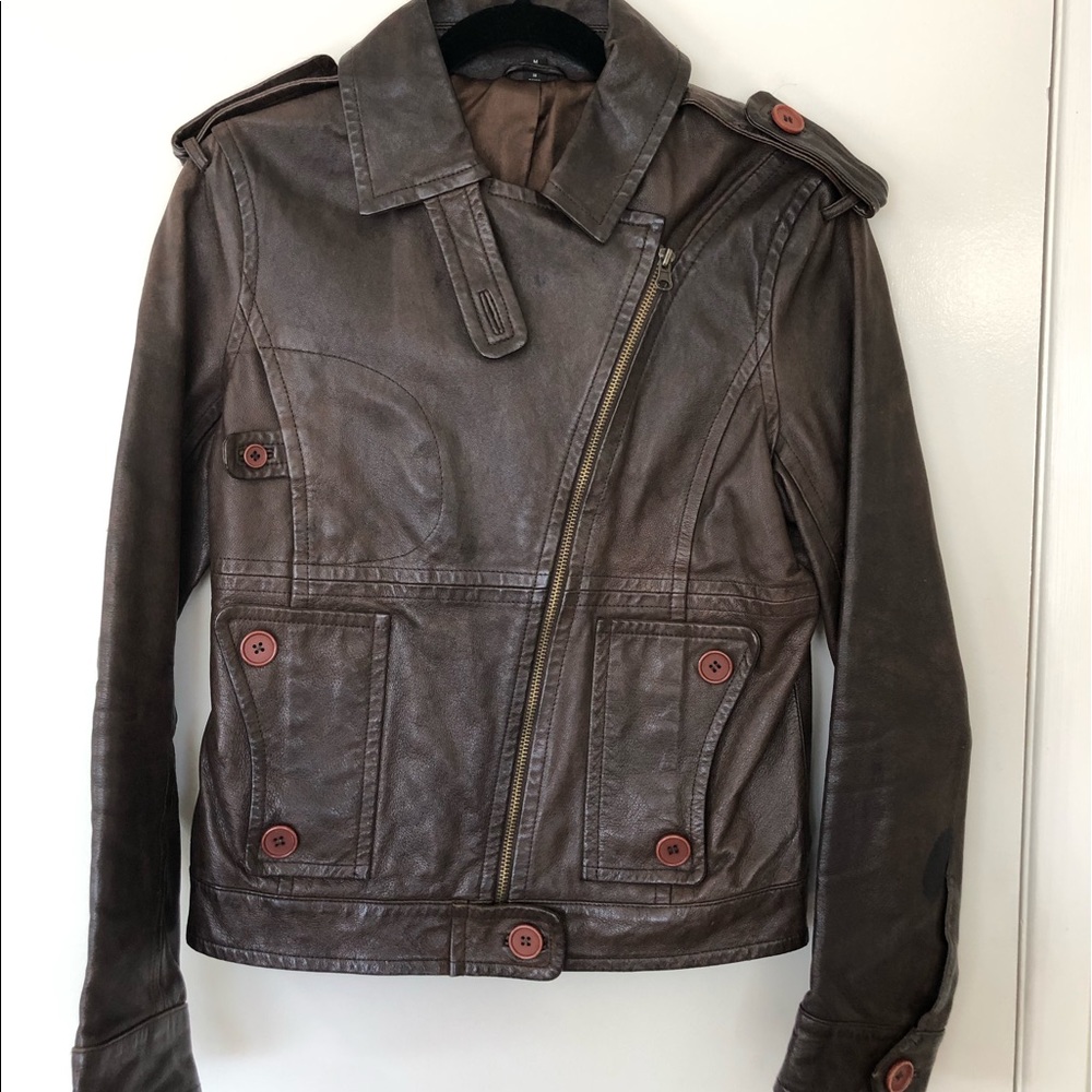 Brown Leather Jacket